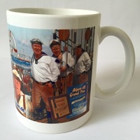 Tasse von den Matrosen in Lederhosen - Rechts Tasse von den Matrosen in Lederhosen - Rechts